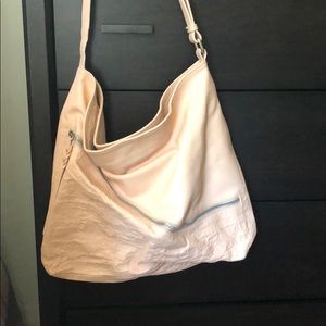 Italian leather tote bag